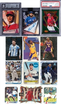 1990-2021 Assorted Brands Multi-Sport Card Collection (175+)